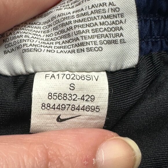 Nike 2 in 1 Running 7" Shorts Men Small Blue Compression Liner Woven 856832 - Picture 7 of 16